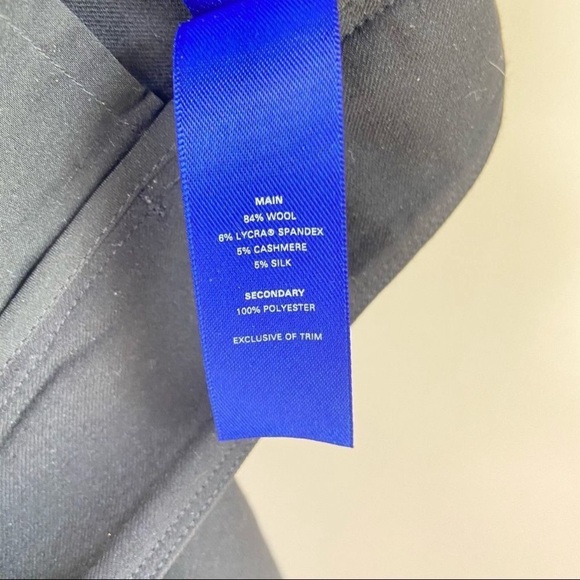 Kit & Ace | Wool Cashmere Stretch Trousers | Black | Size Tall 8 - Picture 5 of 7